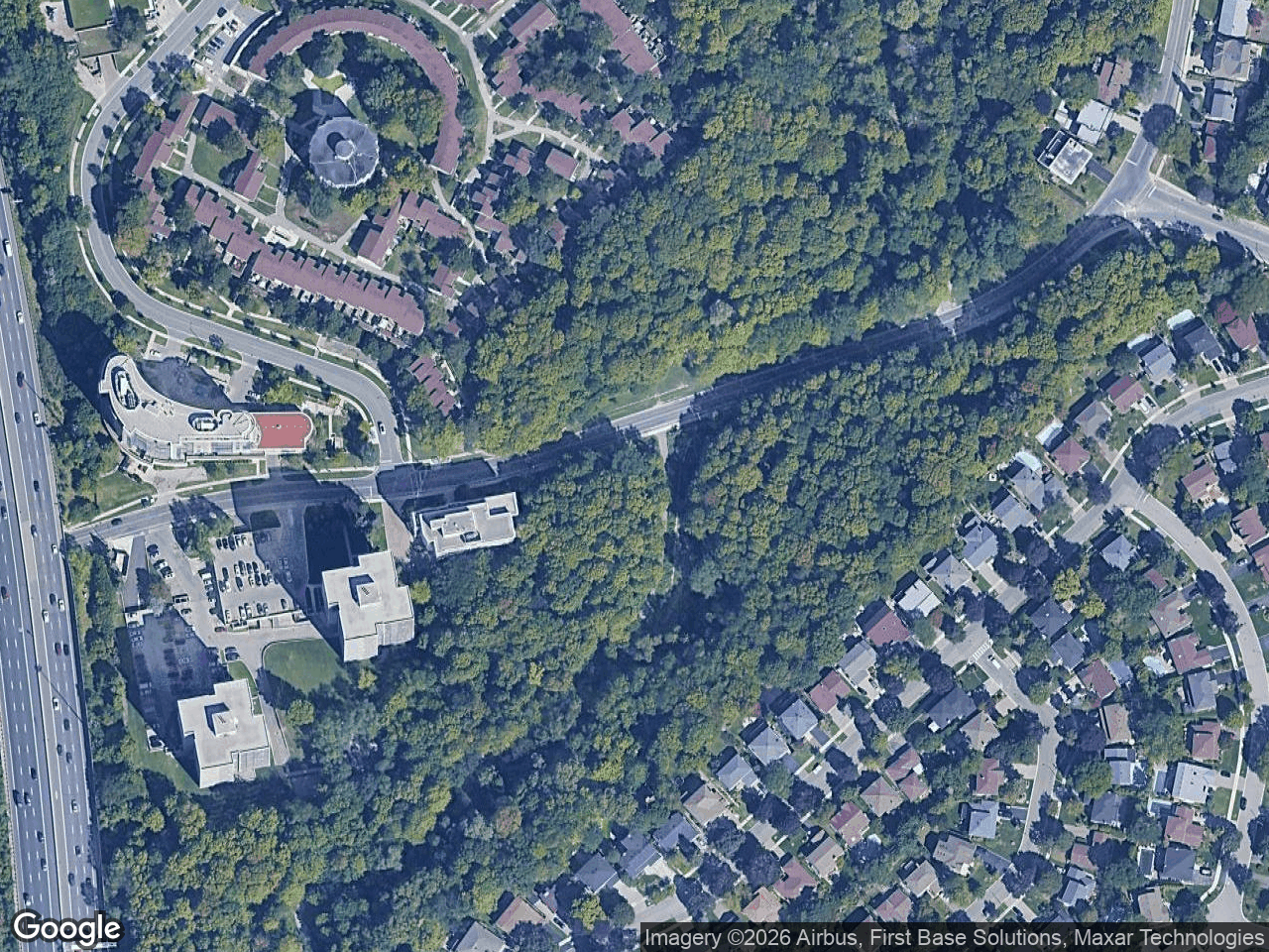 Aerial view of Brookbanks Park Redevelopment