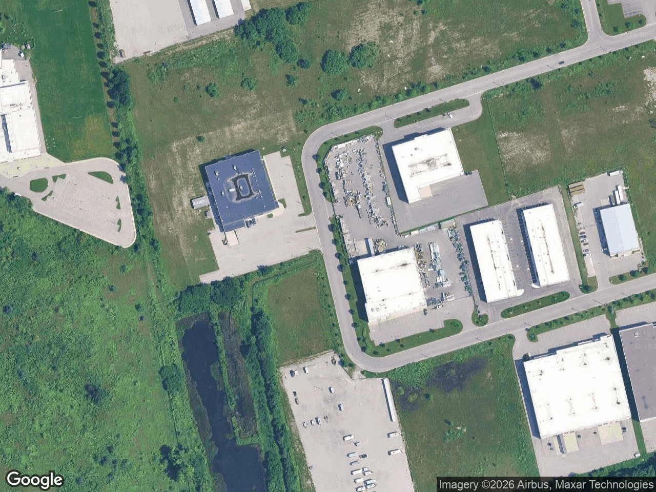 Aerial view of The King Centre by the client