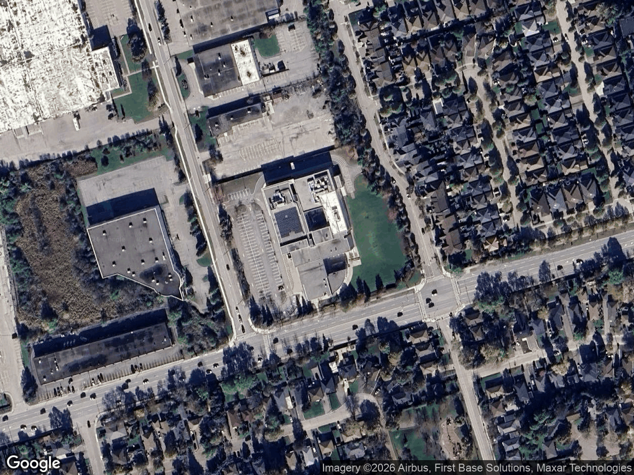 Aerial view of Toronto Montessori School – Elgin Mills Campus