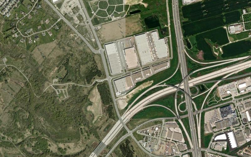 7001 Steeles Avenue Industrial Condominium site work