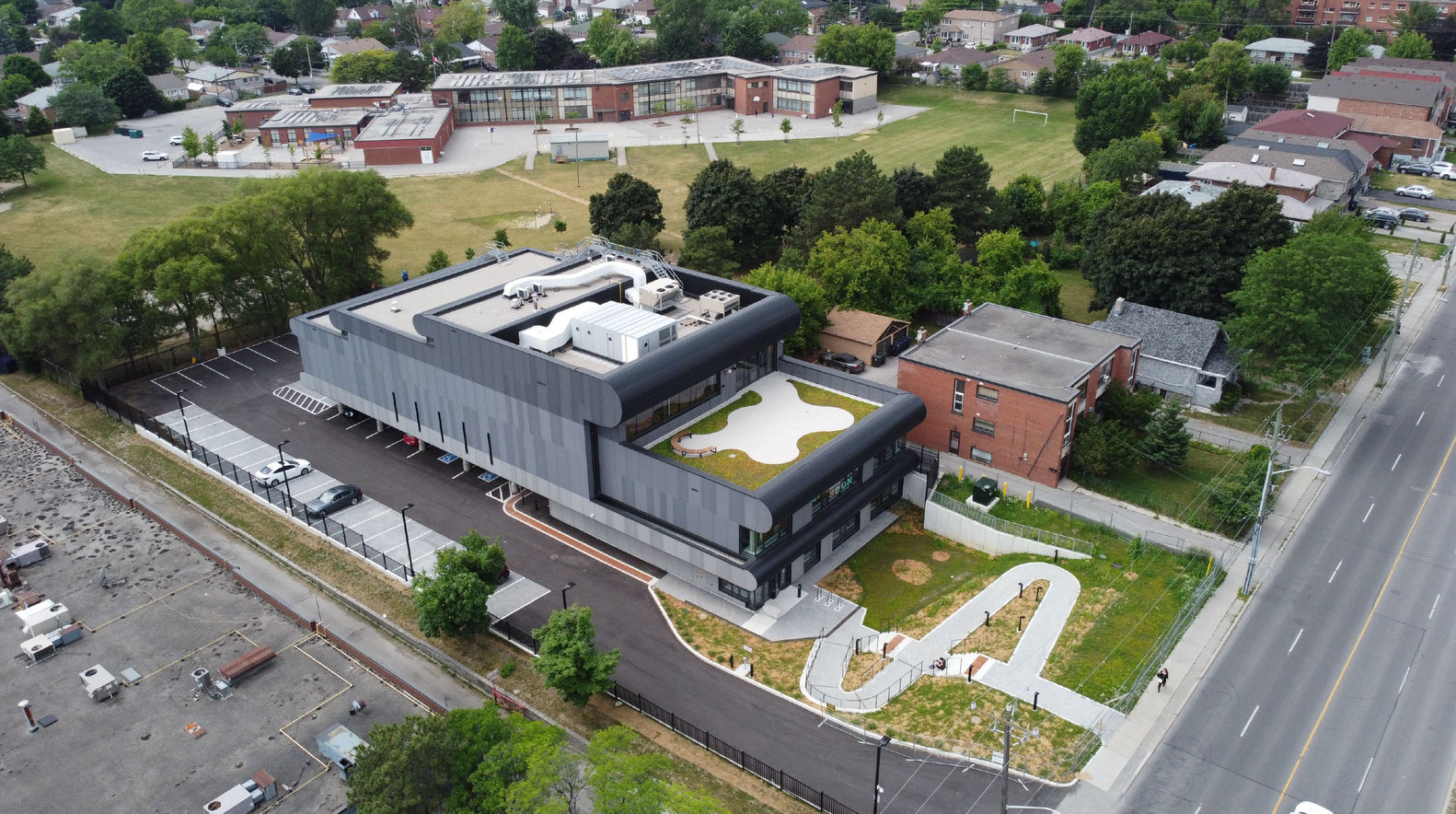 Albert Campbell Library – Completed infrastructure