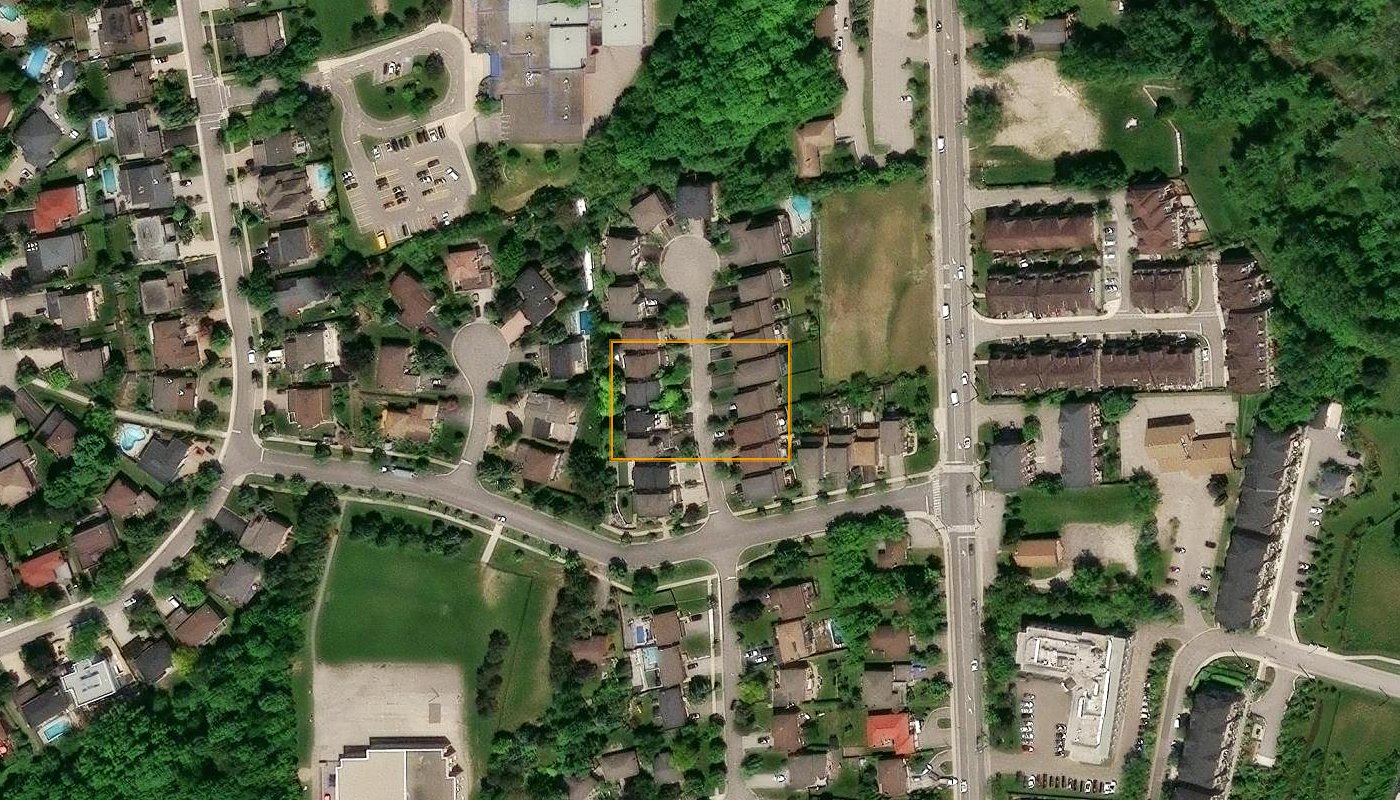 Aerial view of Anland Residential Subdivision