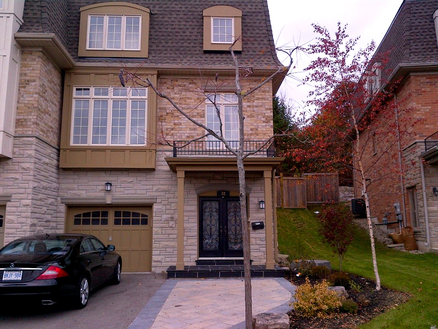 Stone-facade home on Lot 7R