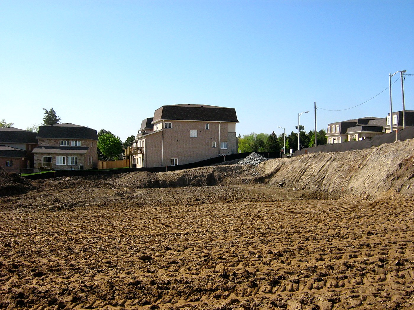Site grading and earthwork operations
