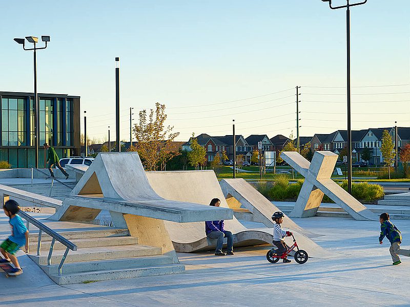 Audley Recreation Centre – Completed infrastructure