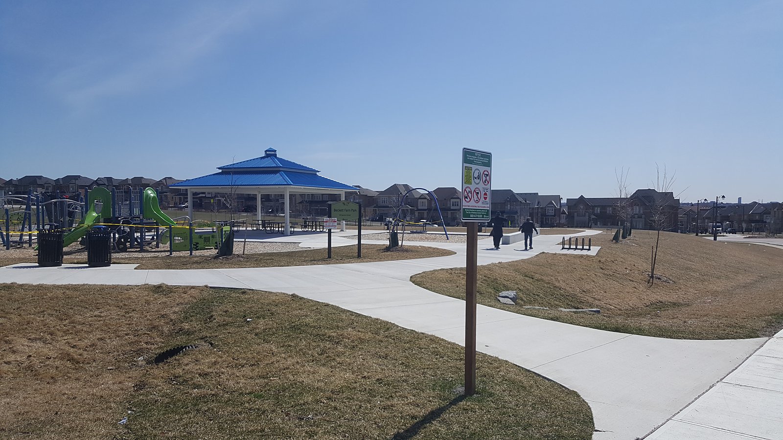 Beckett Park – Completed infrastructure