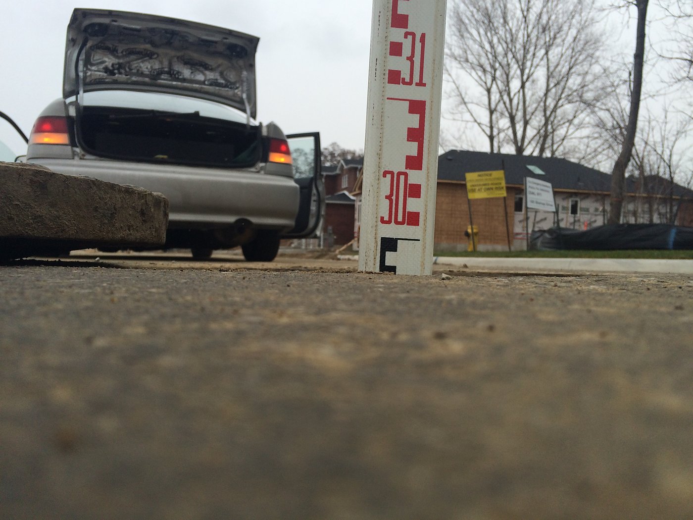 Road subgrade preparation and granular placement