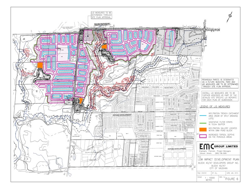 Figure 6 – Low Impact Development Plan