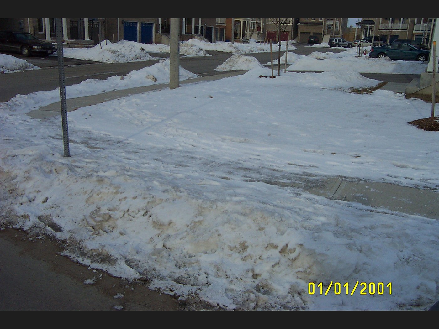 Stormwater management pond excavation