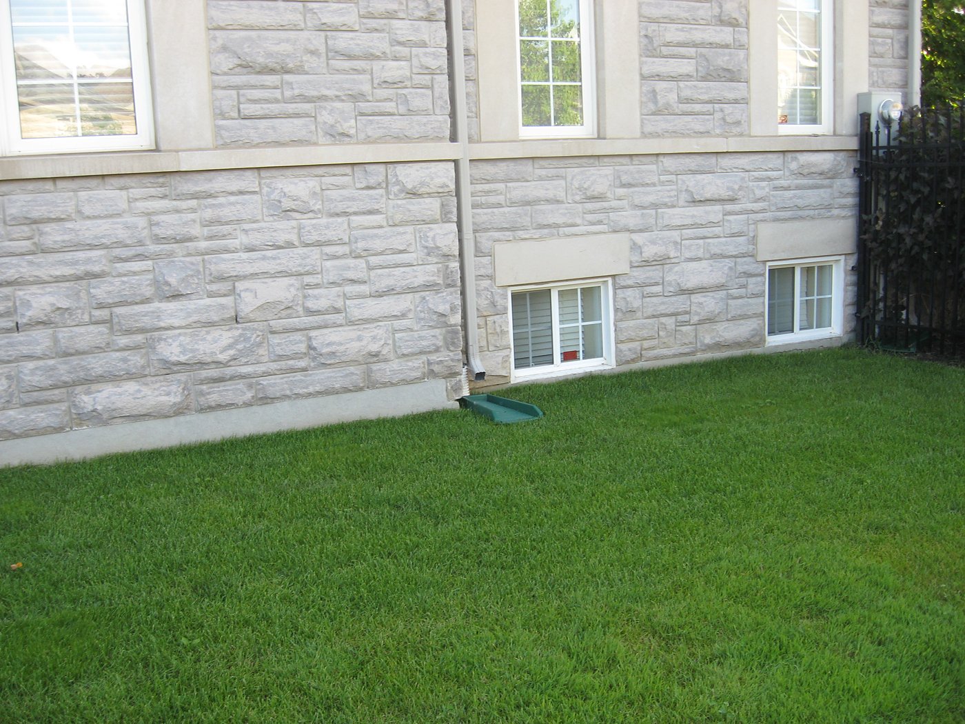 Stormwater management naturalized channel