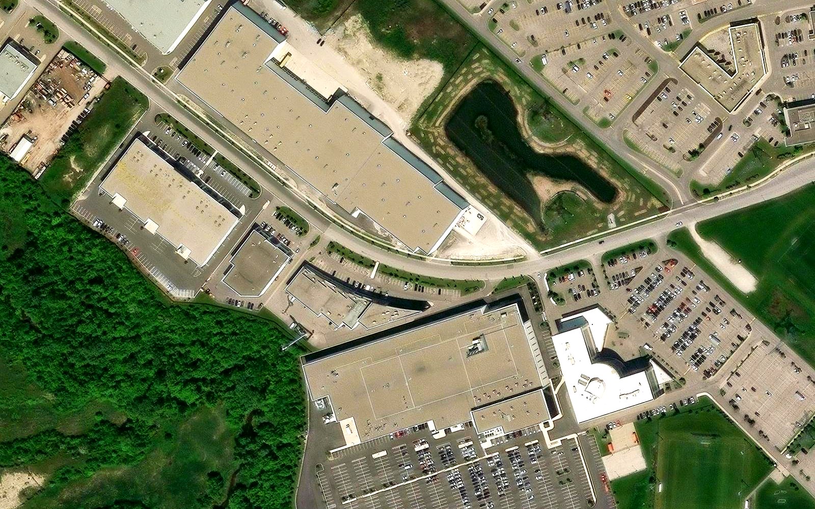 Aerial view of the DASS Holdings industrial site at 209 Milani Boulevard