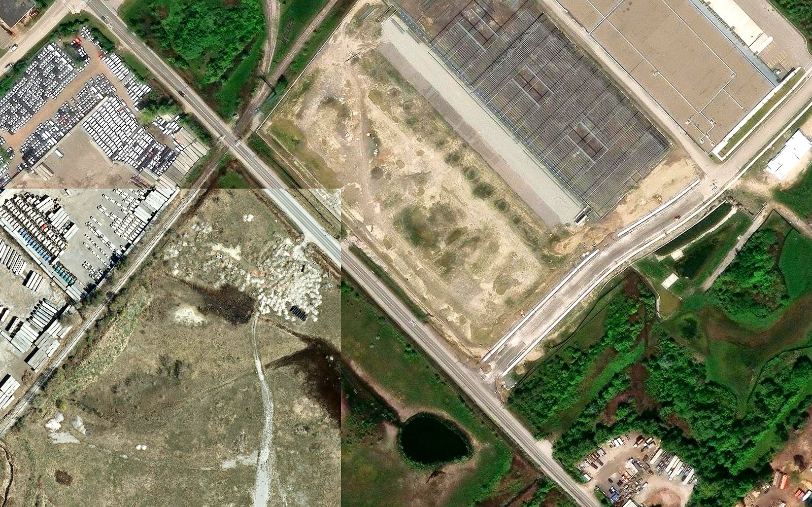 Industrial Warehouse Developments – Completed infrastructure
