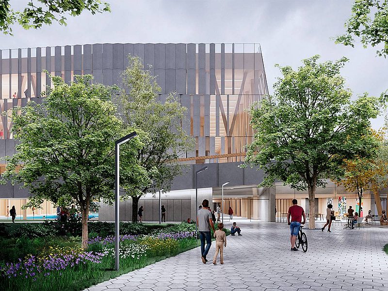John Innes Community Recreation Centre – Construction detail