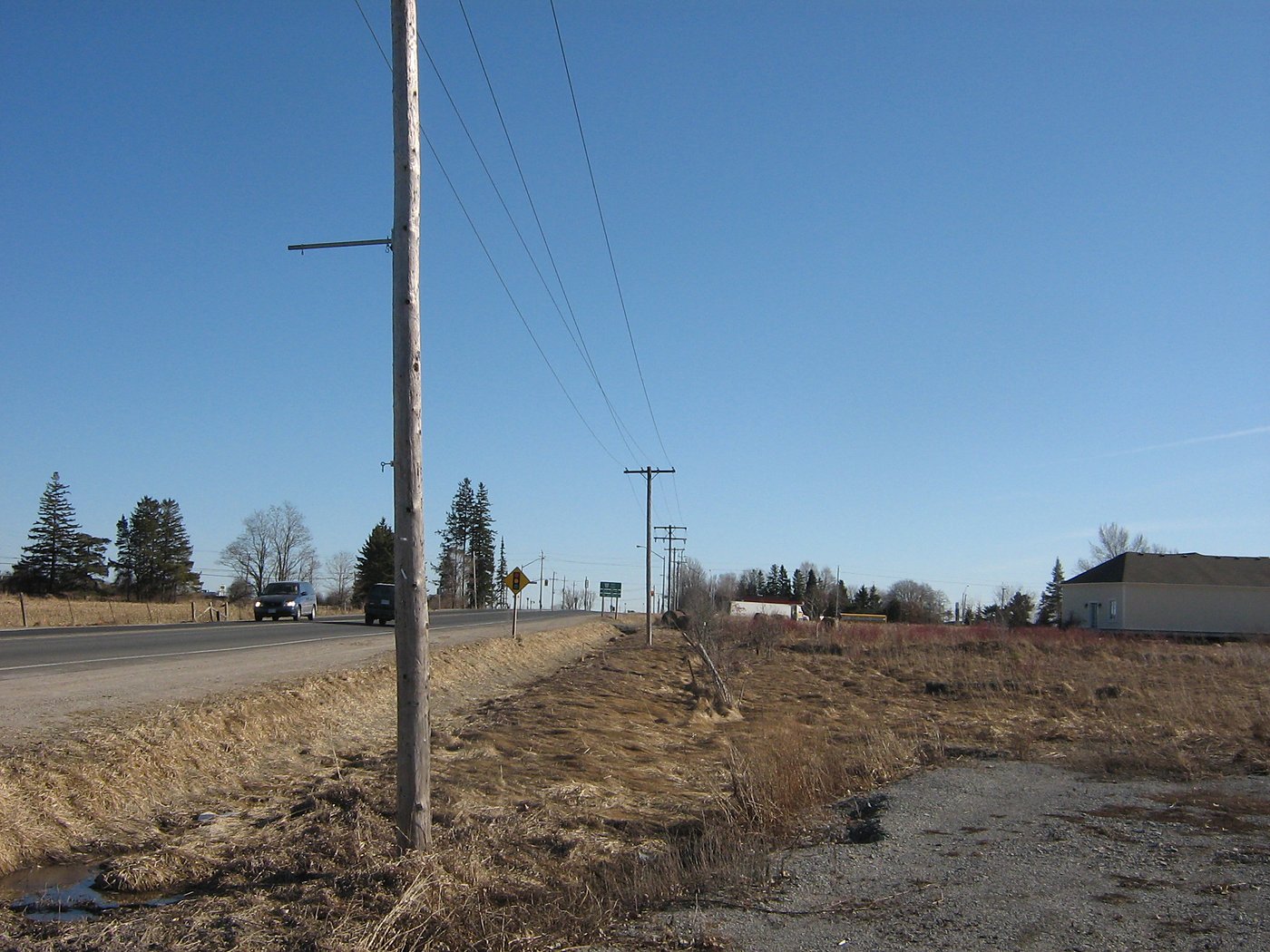 Underground utility trenching