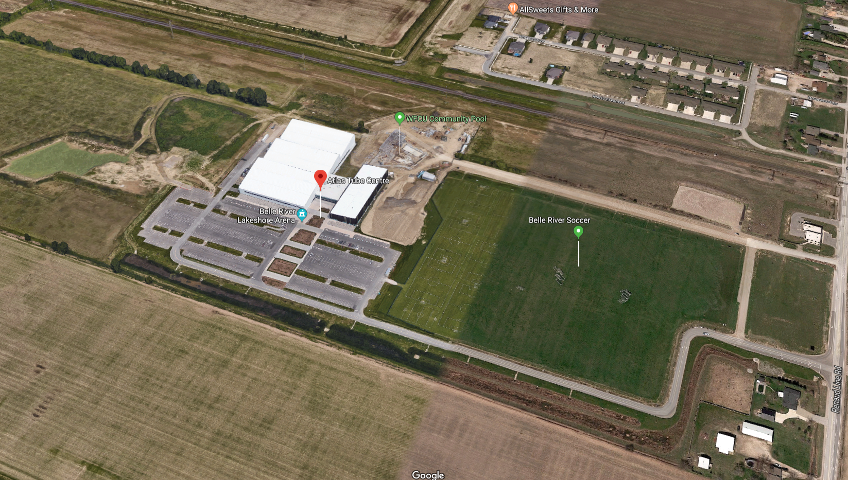 Atlas Tube Centre – Site overview