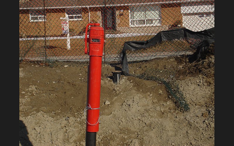 Markham District High School construction