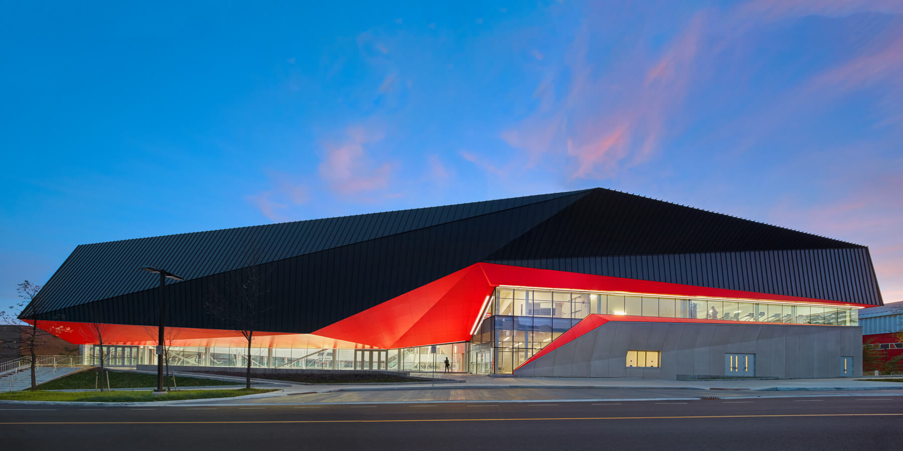 Mitchell Centre Sports Facility Expansion – Completed infrastructure
