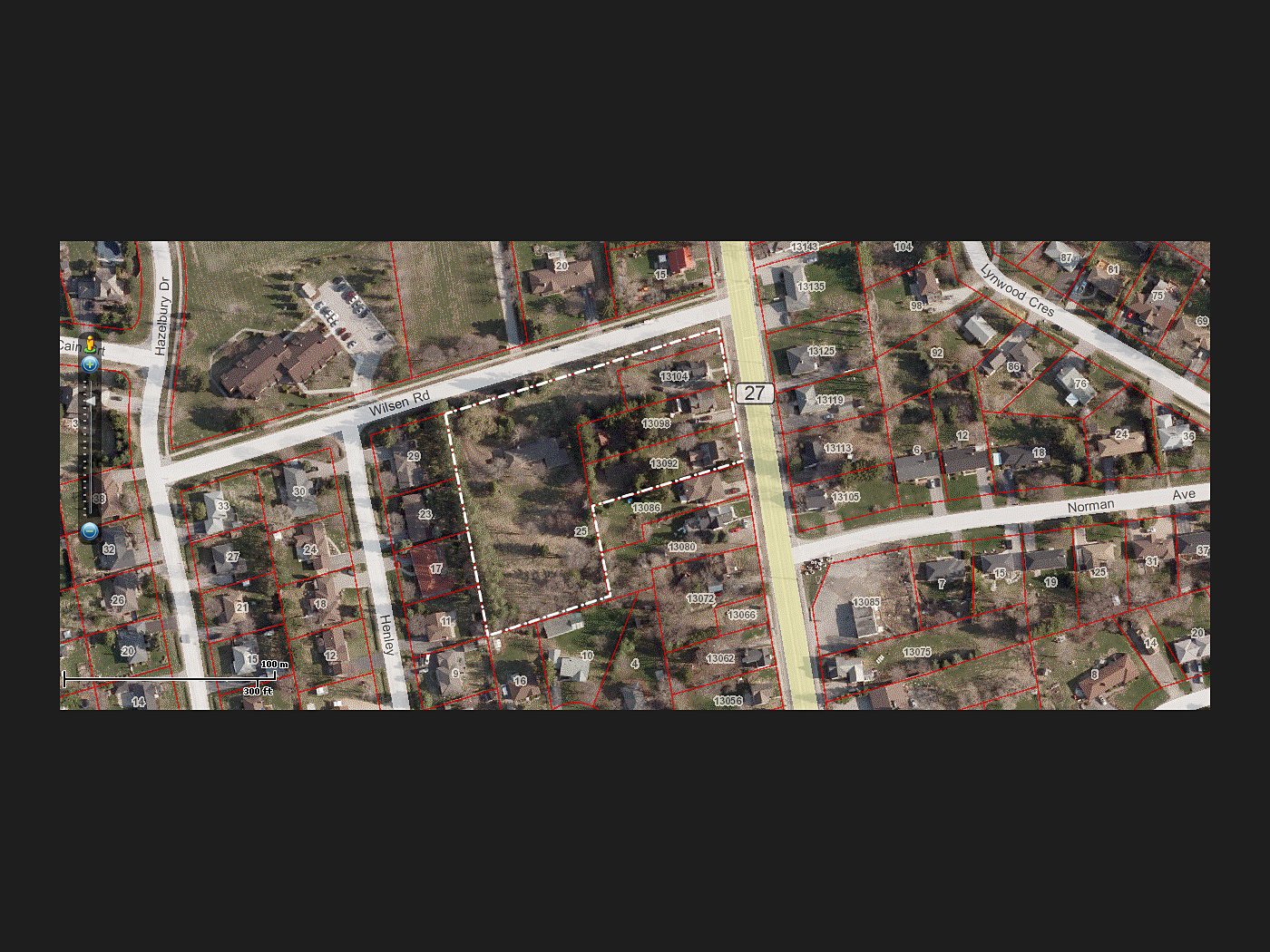 Streetscape design along Highway 27 corridor