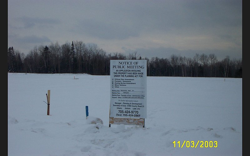 Nottawasaga Village construction