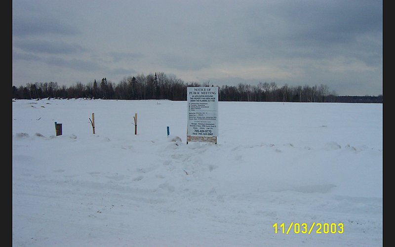 Nottawasaga Village site work