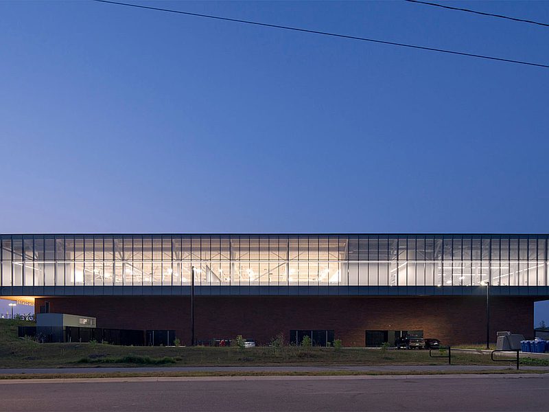 Orillia Recreation and Aquatic Centre – Construction detail