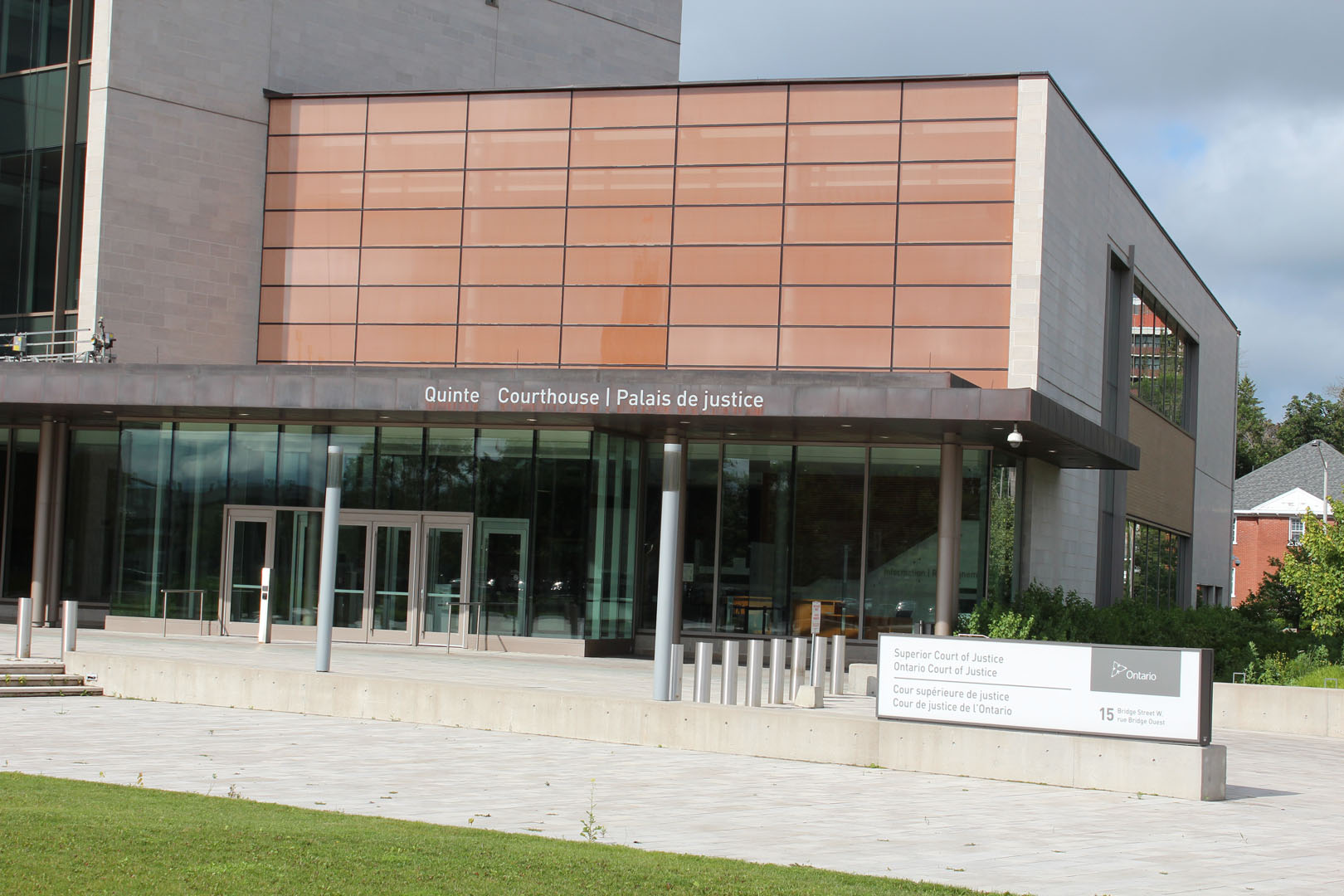 Quinte Consolidated Courthouse – Construction detail