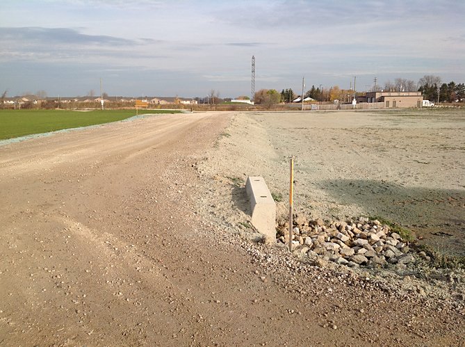 Renaud Line Road Watermain Upgrade – Site view