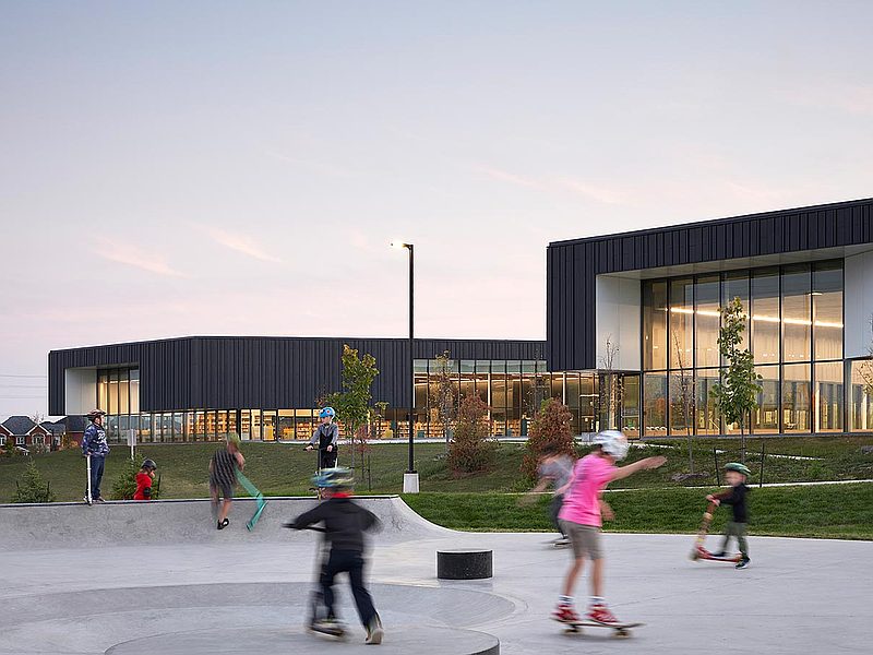 Sherwood Community Centre – Completed infrastructure