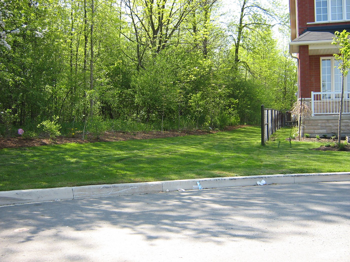 Curb, gutter, and sidewalk construction