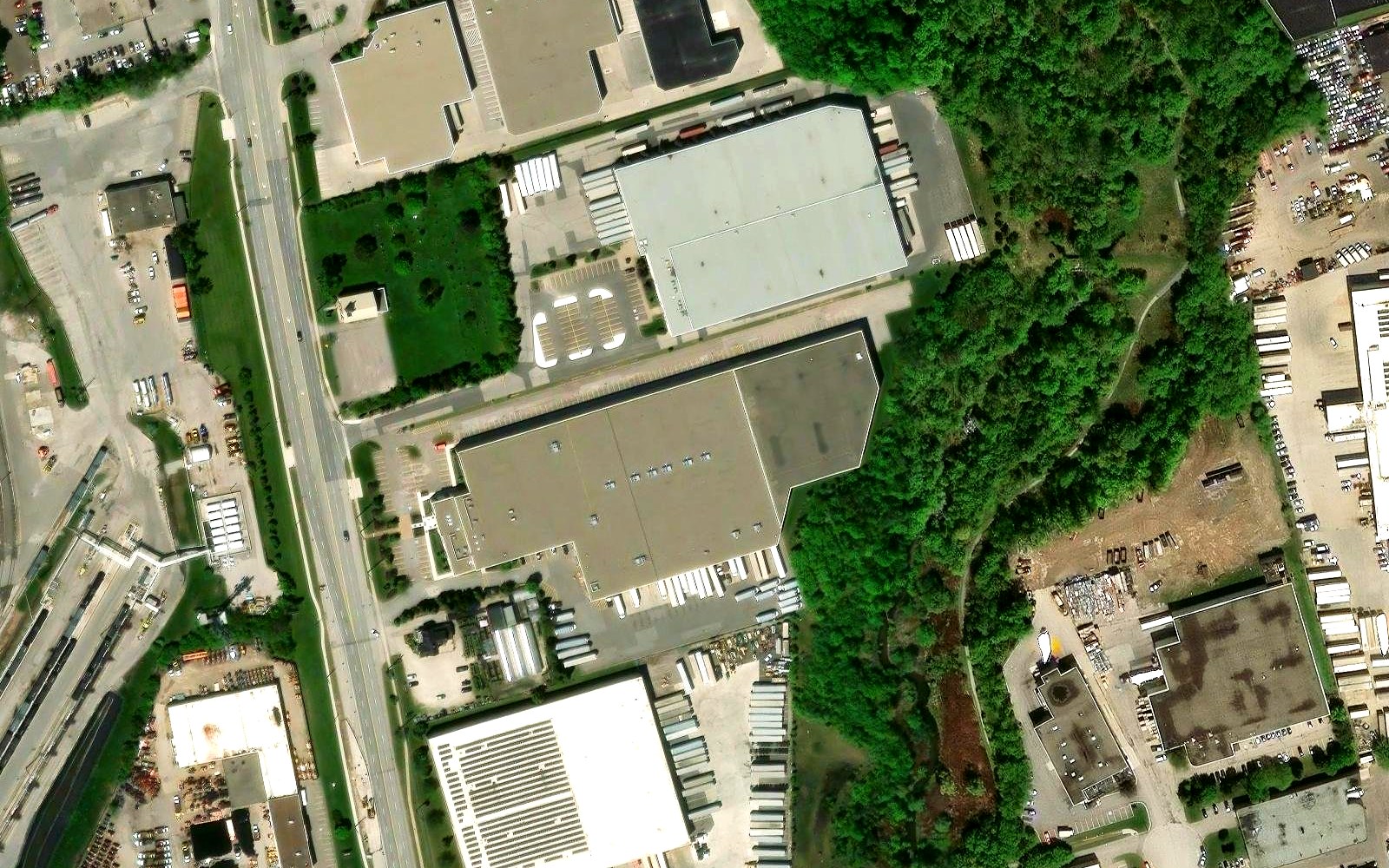 Industrial Building – 8755 Keele Street – Completed infrastructure