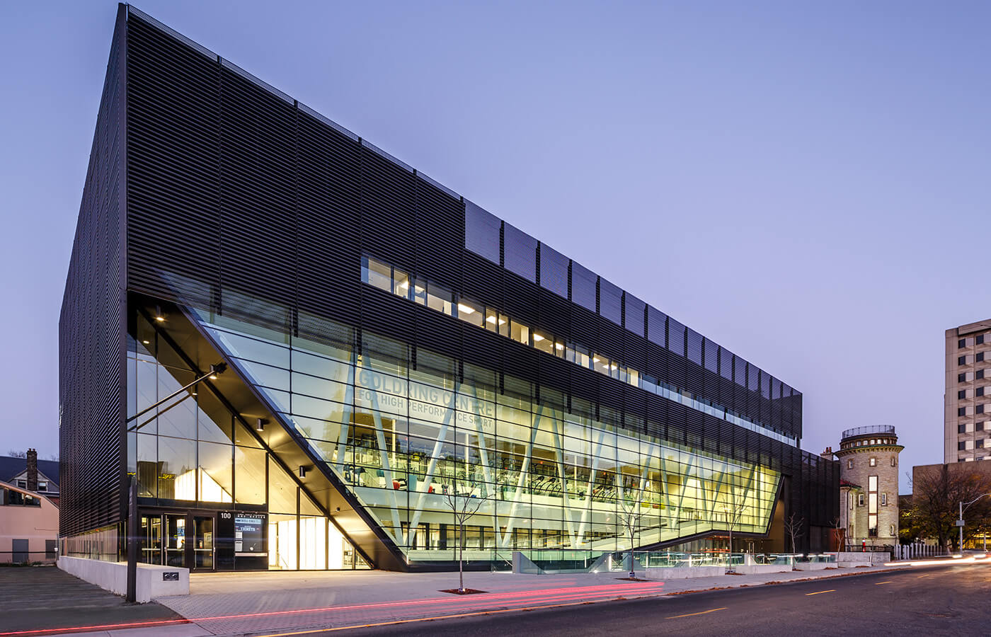 University of Toronto - Goldring Centre – Dusk exterior