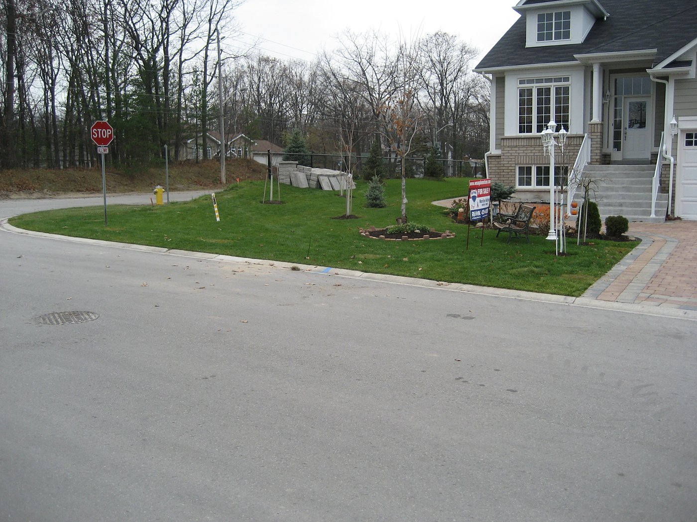 Water main and hydrant installation