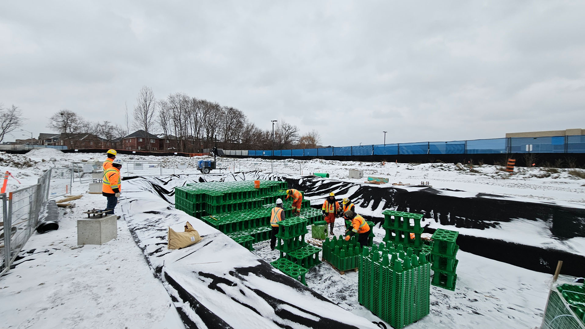 Western North York Community Centre – Construction detail